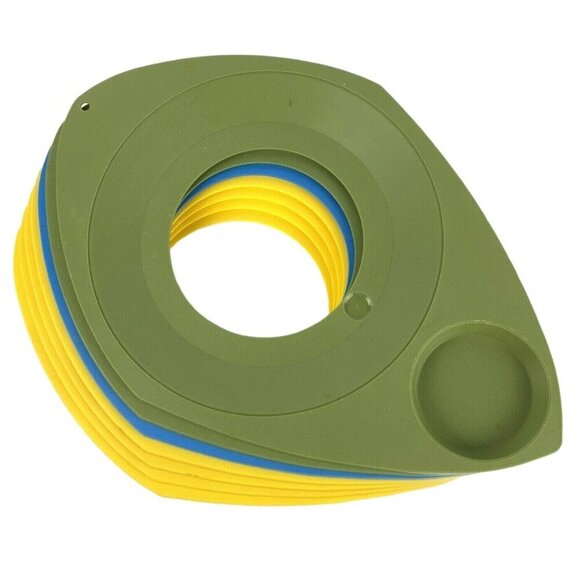 Wilpak Plastic Paper Plate & Drink Holders Set Of 11 Picnic Camping RV - Picture 2 of 6